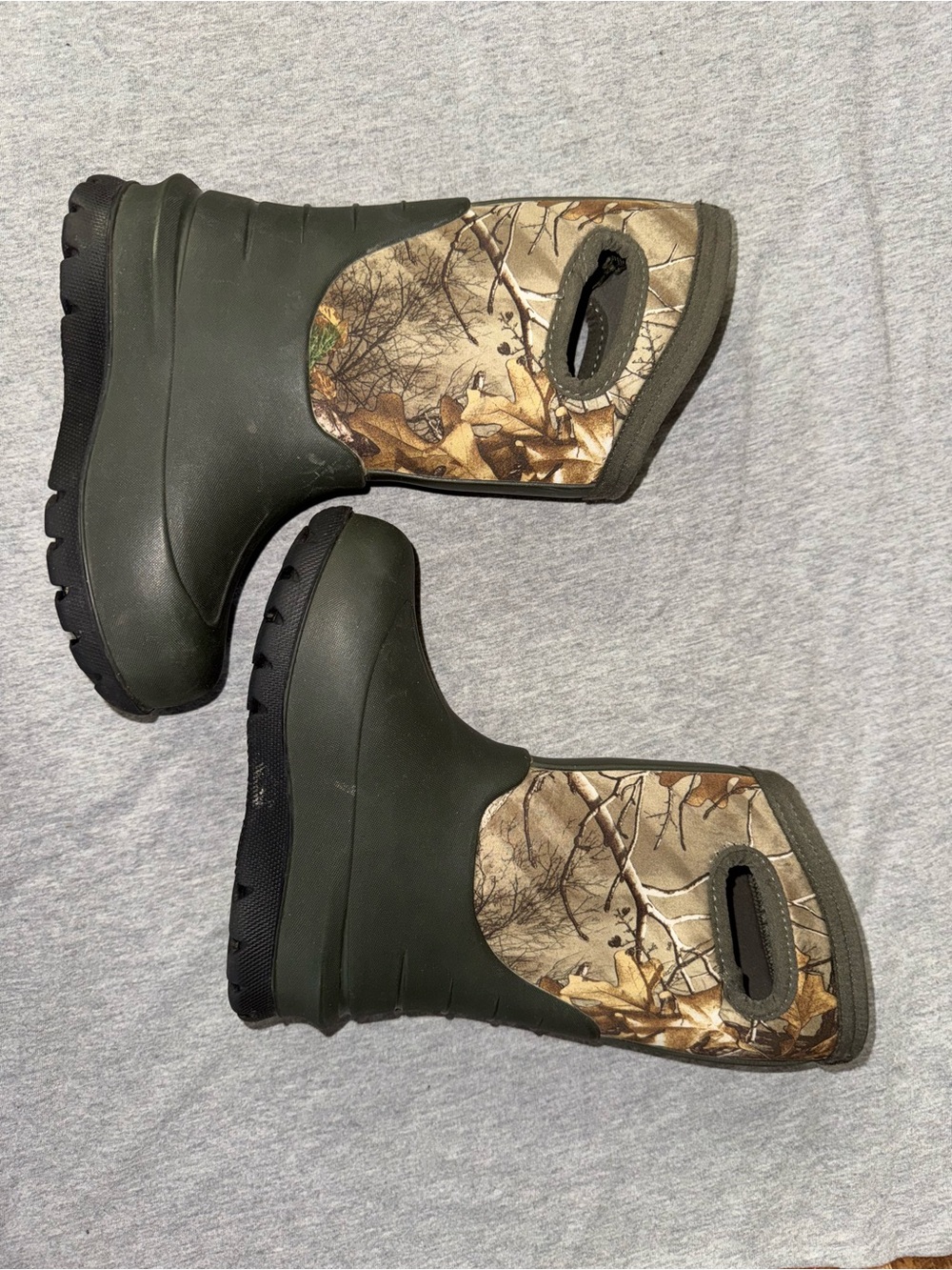 Green Camouflage Neoprene BOGS Boots